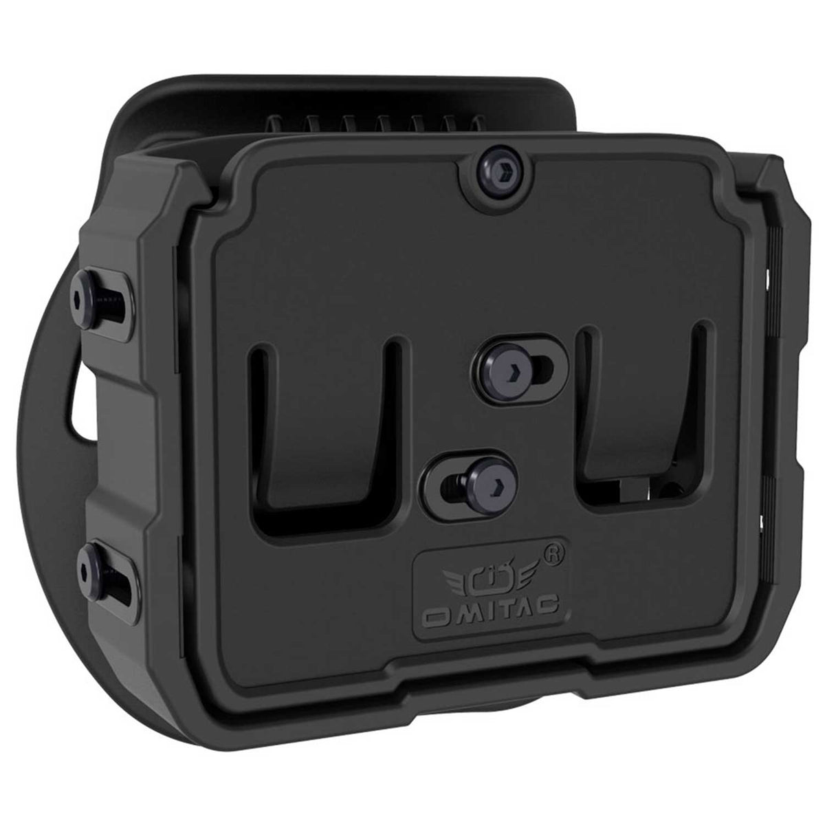 Porta Cargador Doble Universal Polimero Omitac Ajuste Paleta OMITAC