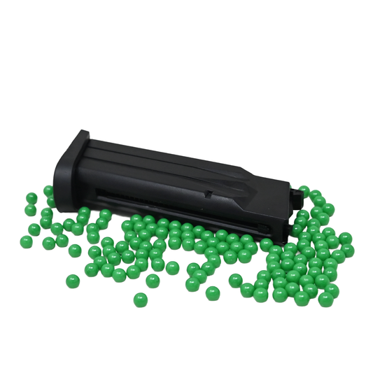 Pistola De Airsoft Asg Cz-75d 6mm De Resorte Polimero Ligero KIT