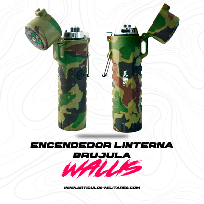 Encendedor Electrónico Usb Con Brújula