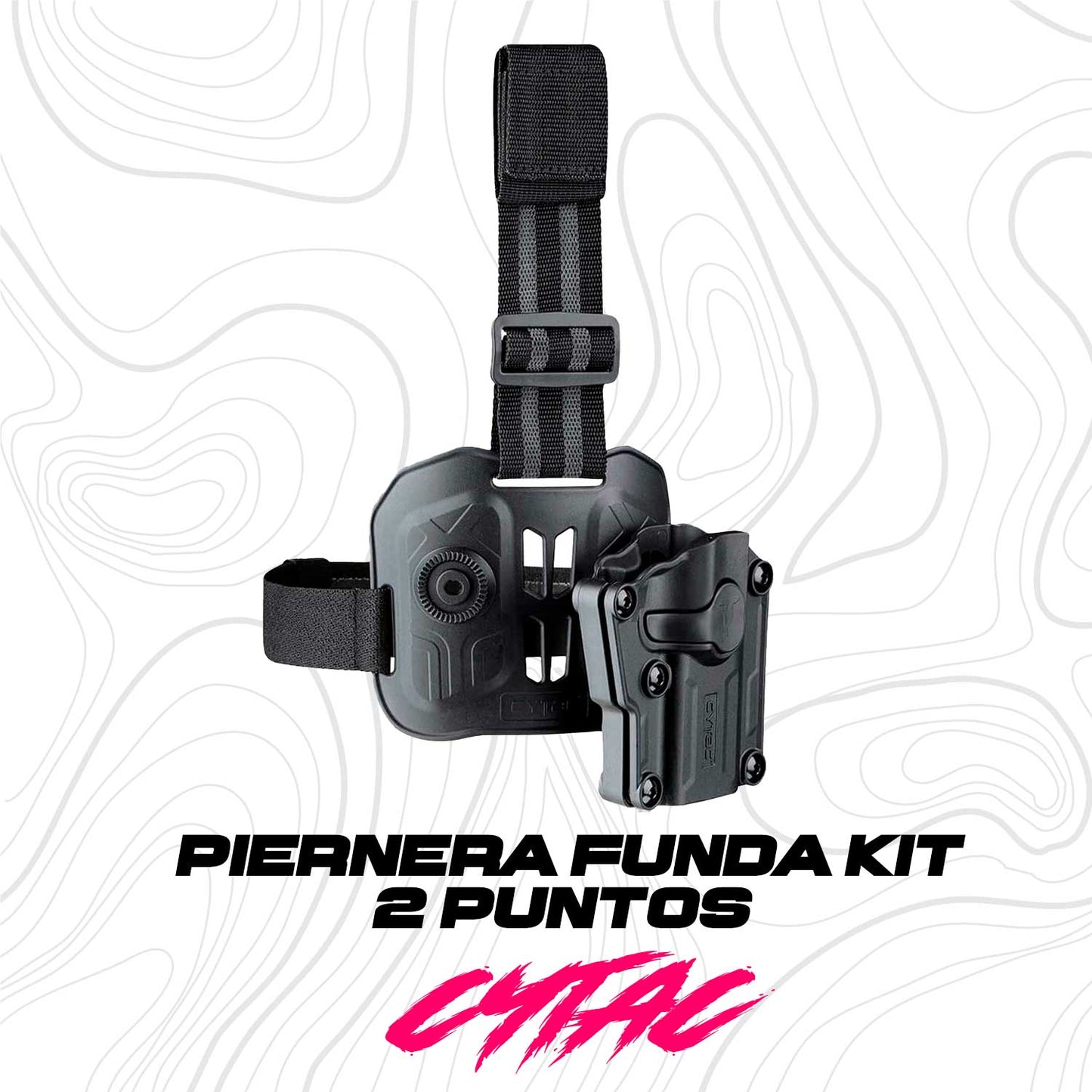 Piernera Porta Arma Universal Compacta