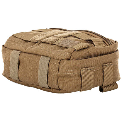 Base reforzada de la mochila táctica 5.11 MOAB 3 con correas MOLLE. Alta durabilidad para condiciones exigentes y uso prolongado.