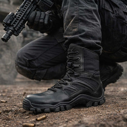 Botas Tacticas Bates Delta 8 Tecnología Ics Cuero Balístico