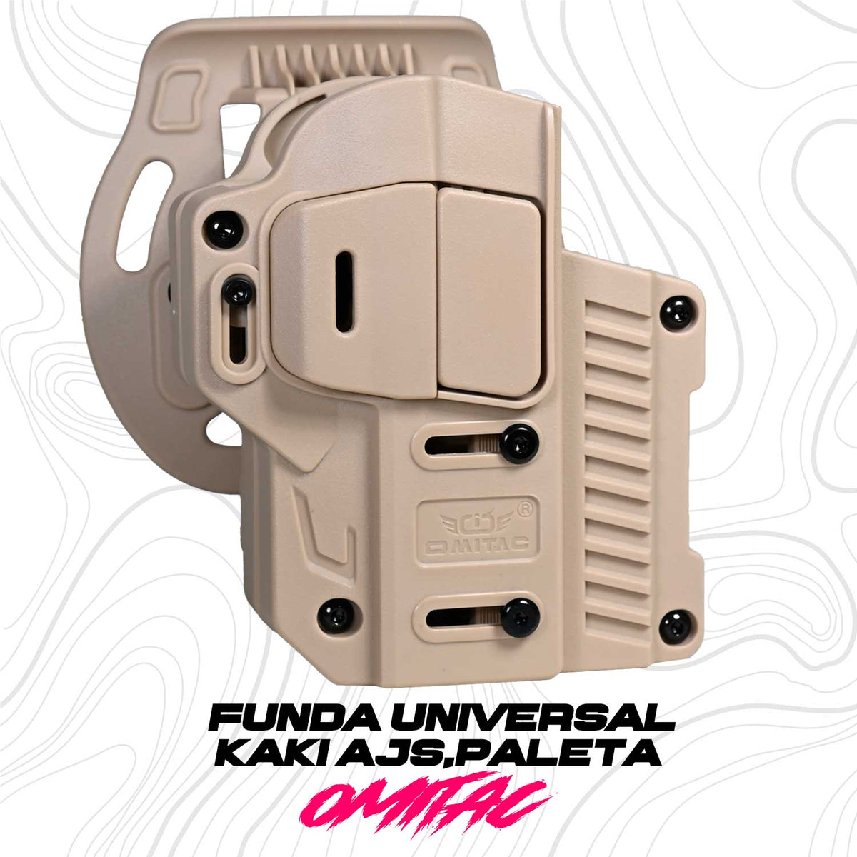 Funda Táctica Universal Omitac Ajuste Paleta OMITAC