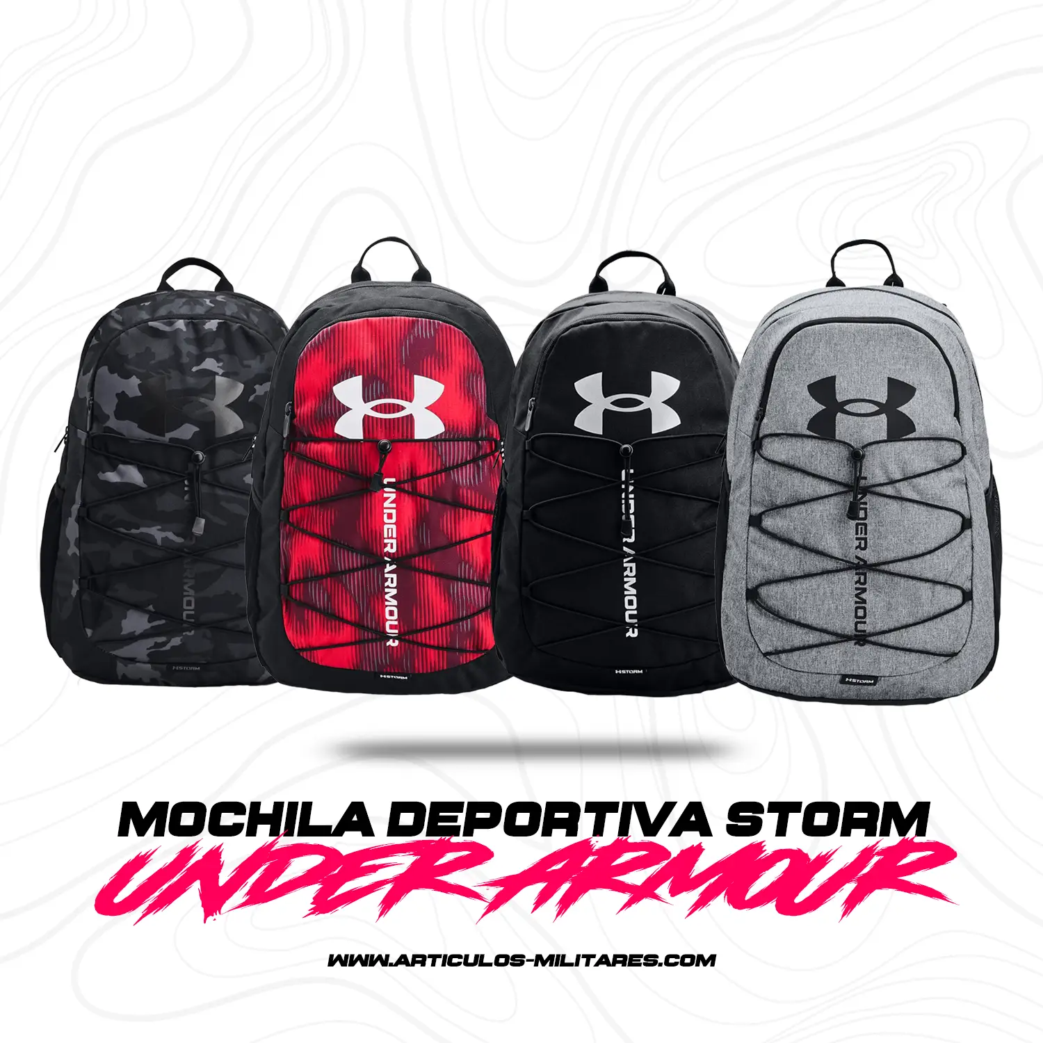 Mochila Escolar Deportiva Porta Laptop 26 Litros Storm