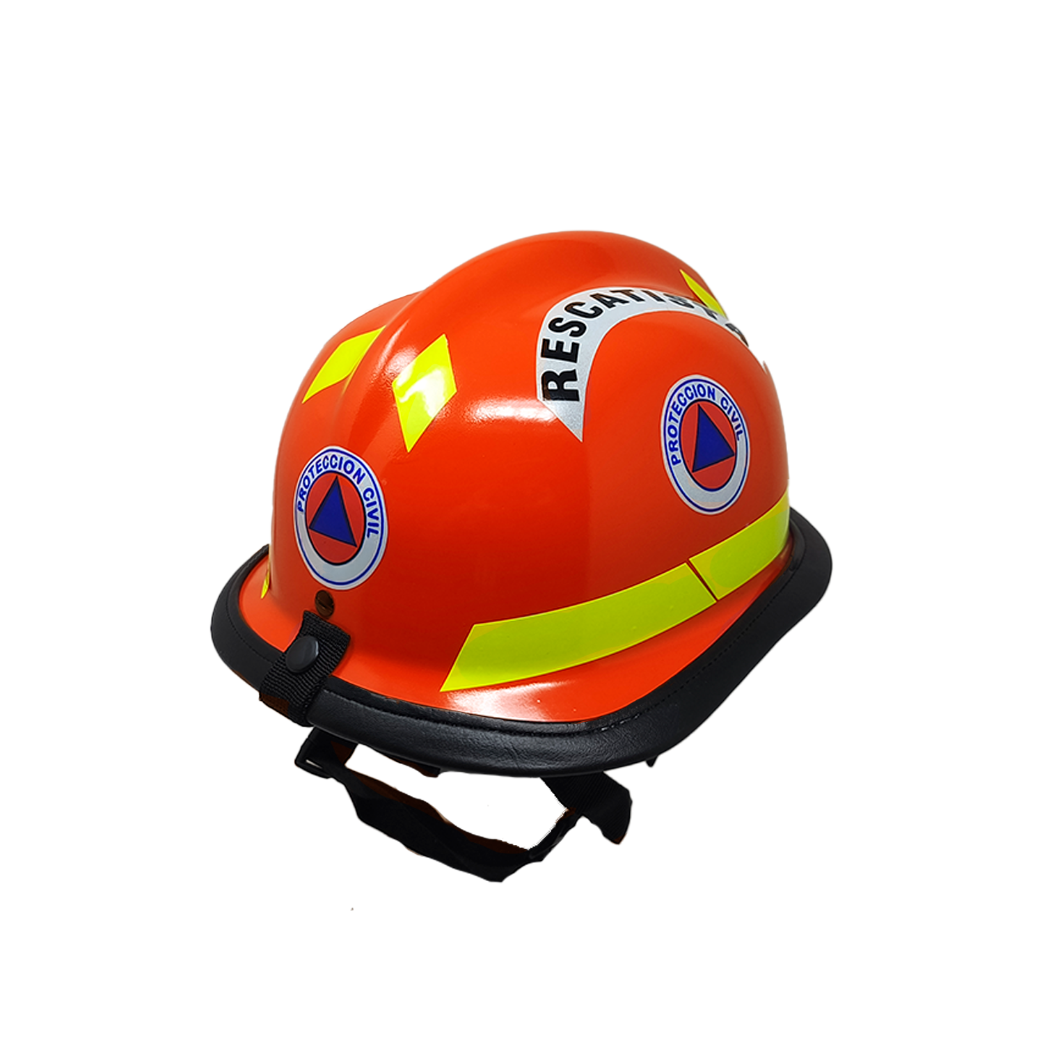 Casco Protección Civil Rescatista Rescate NARANJA