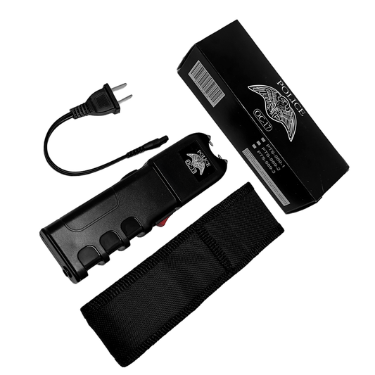 Descargador Eléctrico 18 Millones Volts Police Inmovilizador Taser