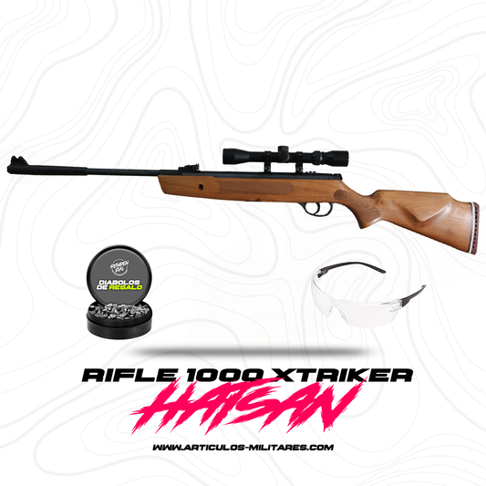 Rifle De Aire Hatsan 1000s Striker Madera 800fps Calibre 5.5mm