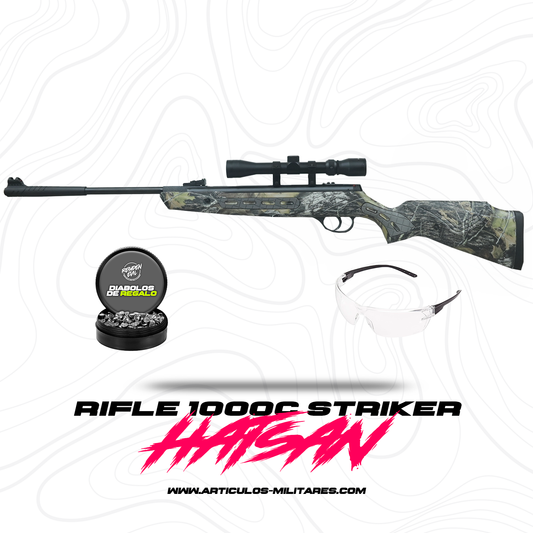 Rifle Hatsan 1000c Striker 800fps Camo 5.5mm