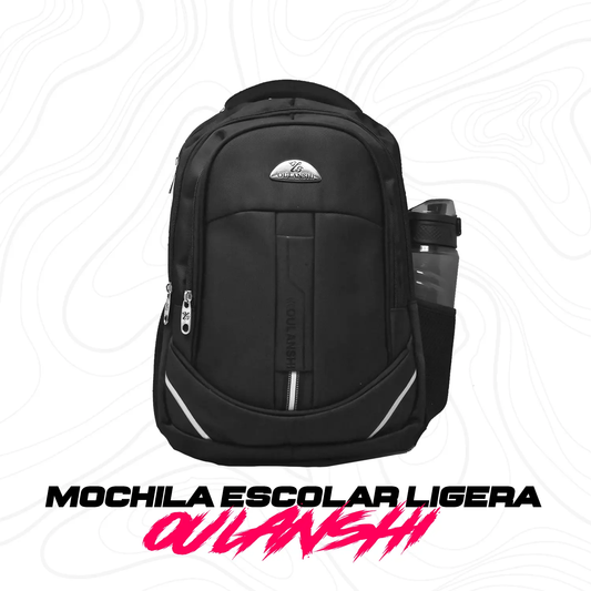 Mochila Escolar Ligera Porta Laptop 4 Bolsillos