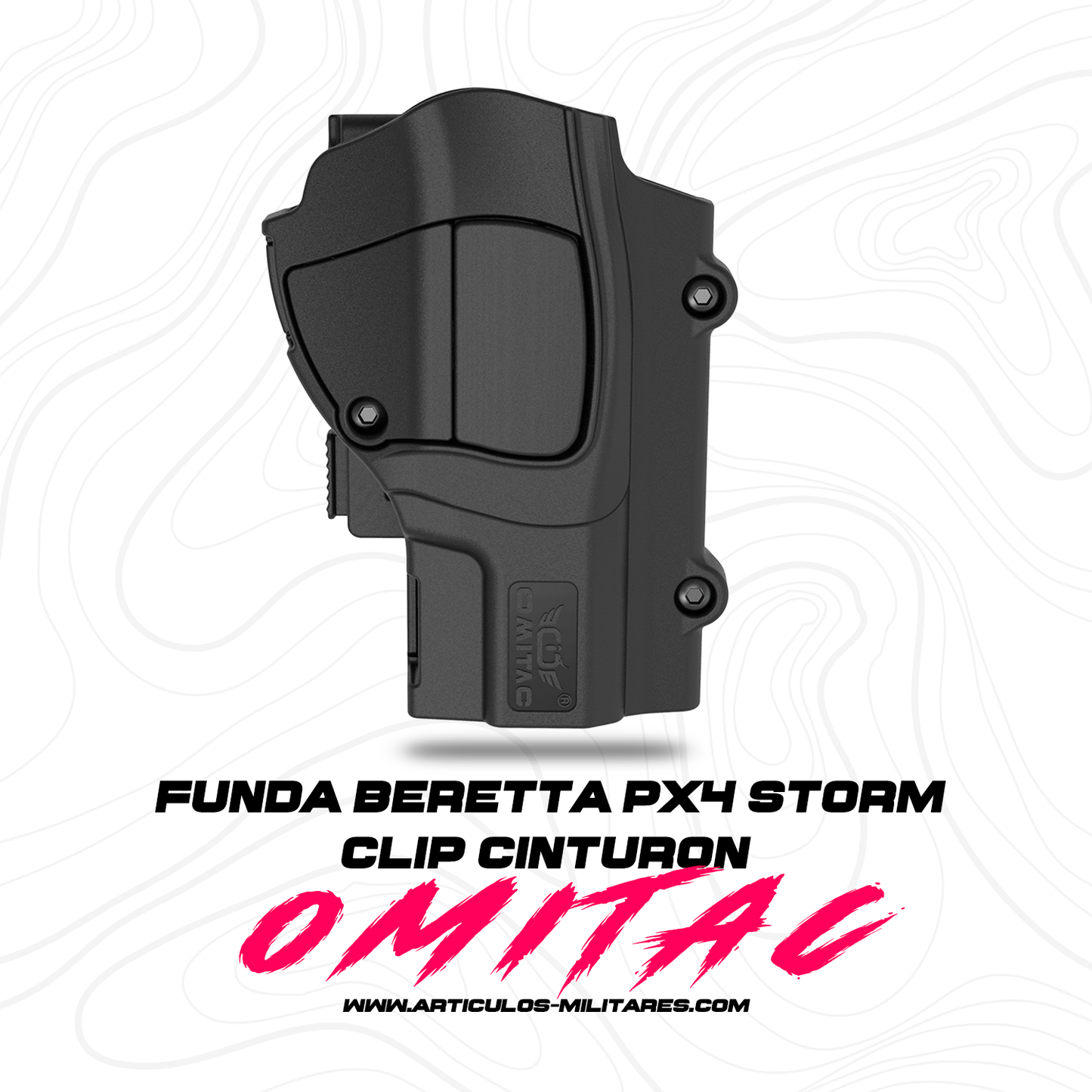 Funda Para Beretta Px4 Storm Nivel 2 Clip De Cinturón Omitac