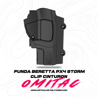 Funda Para Beretta Px4 Storm Nivel 2 Clip De Cinturón Omitac