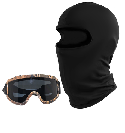 Googles Tacticos Militares Kit Con Pasamontañas De Algodon