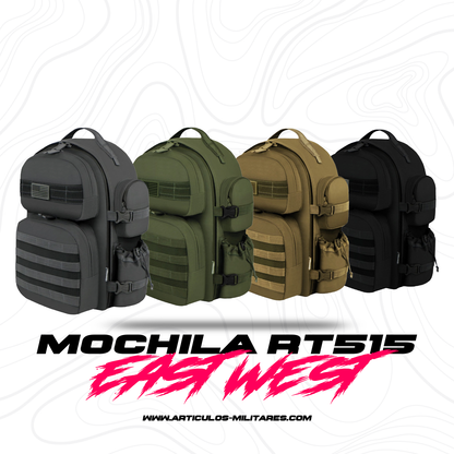 Mochila East West U.S.A RT515 Tactical Molle Sport Militar Assault