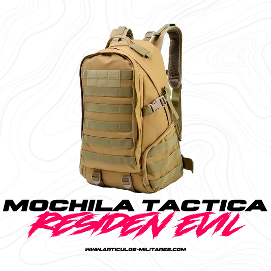 Mochila Tactica Coyote Sistema Molle Porta Laptop 24 Litros