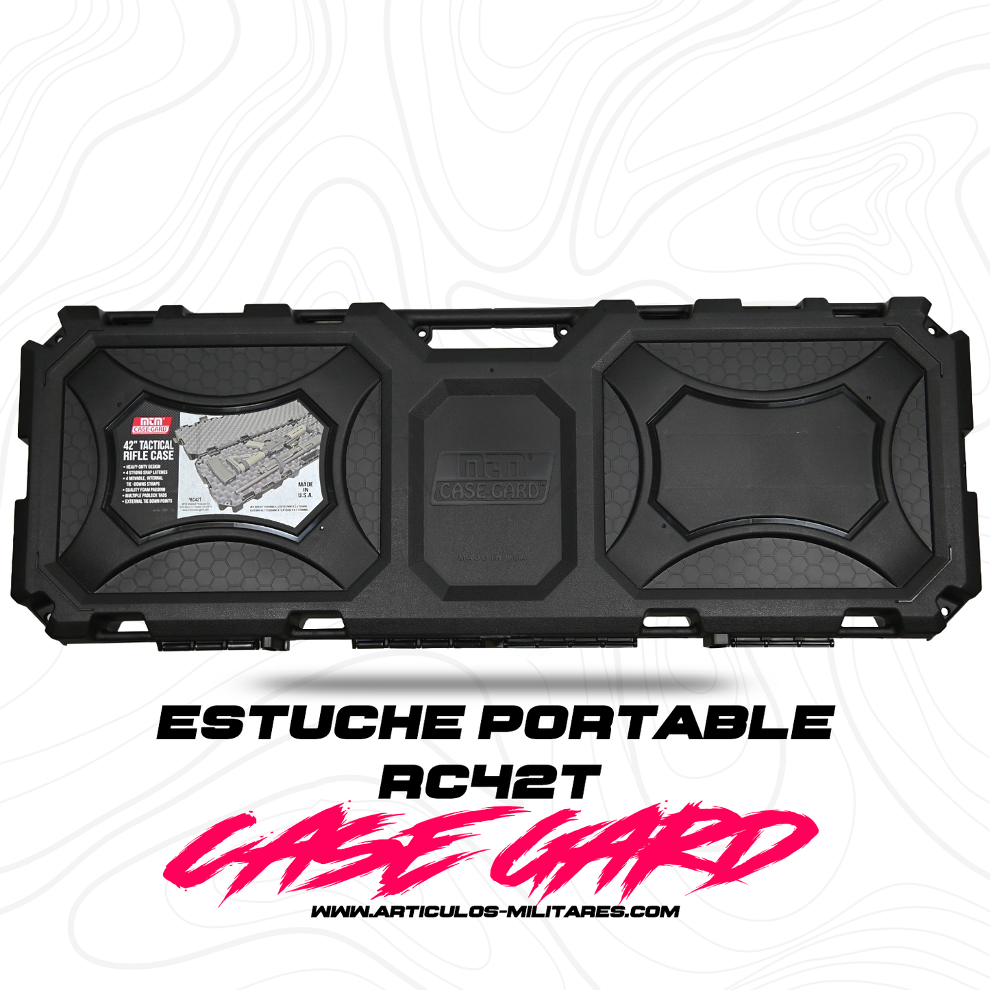 Estuche Para Escopetas Y Rifles Case Gard De Polimero