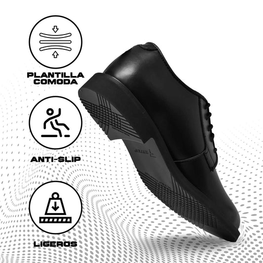 Zapato De Vestir Policial Antiderrapante Bates