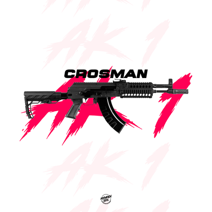 Rifle Crosman Fullmetal Automatica AK1 CO2 de Postas Cal.177 Crosman