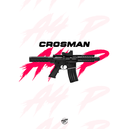 Rifle de Aire Full Auto A4-P Co2 Blowback .177 Cal Crosman