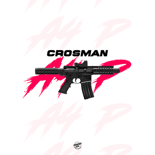 Rifle de Aire Full Auto A4-P Co2 Blowback .177 Cal Crosman