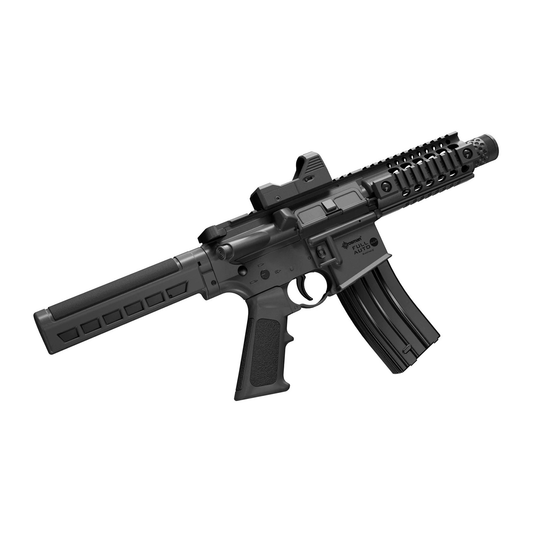 Rifle de Aire Full Auto A4-P Co2 Blowback .177 Cal Crosman