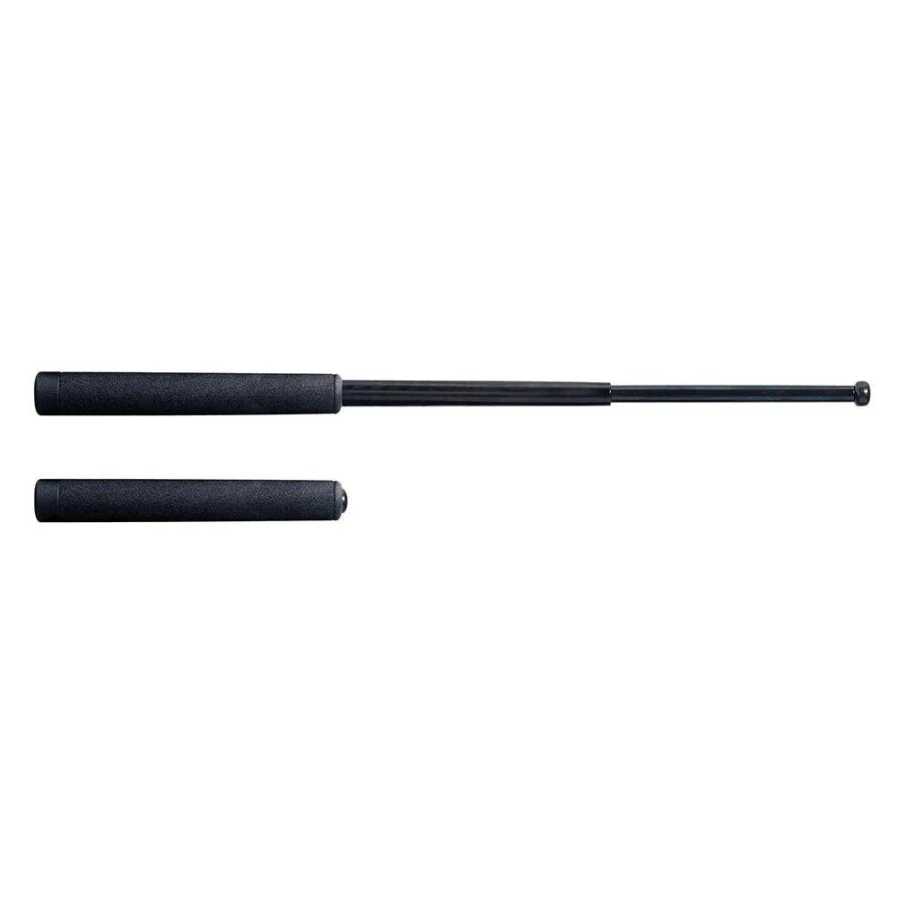 Bastón Retráctil Asp 26 Black Chrome Profesional Seguridad