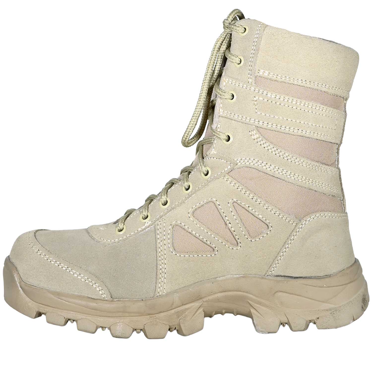 BOTAS TACTICAS RAM se muestra imagen de bota táctica de lado lateral combinando vista de perfil, diseño de caña media y funcionalidad para uso táctico y deportivo.