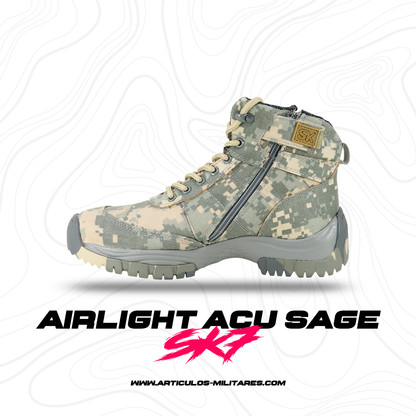 Botas Militares Digital ACU Stealth Airlight SK7 SK7