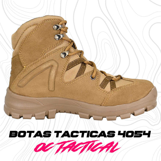 Botas OC TACTICAL 4054 CORTA EN COLOR COYOTE 