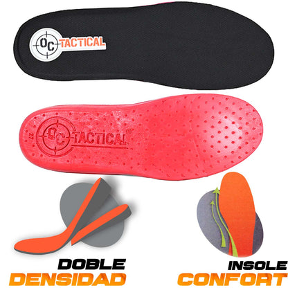 Botas OC TACTICAL 4054  SE MUESTRA con plantilla de doble densidad