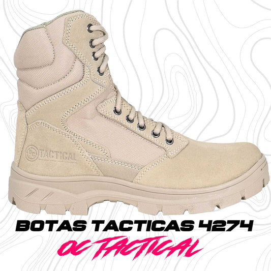 Botas OC TACTICAL 4274 botas tácticas para hombre resistentes y cómodas para uso rudo diario.