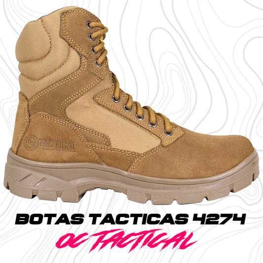 Botas OC TACTICAL 4274 botas tácticas para hombre resistentes y cómodas para uso rudo diario.