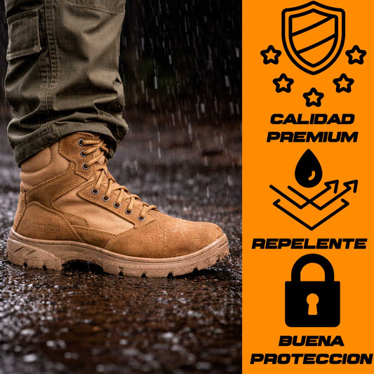 Botas OC TACTICAL 4274 botas tácticas con cierre lateral ideales para uso operativo, repelentes y de calidad premium.