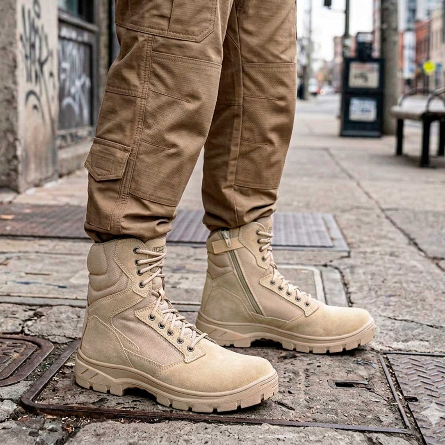 Botas OC TACTICAL 4274 botas tácticas para trabajo pesado y uso profesional.