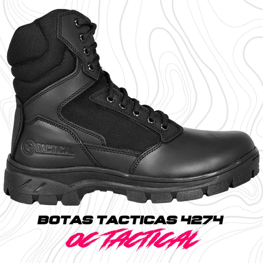 Botas OC TACTICAL 4274 botas tácticas para hombre resistentes y cómodas para uso rudo diario.