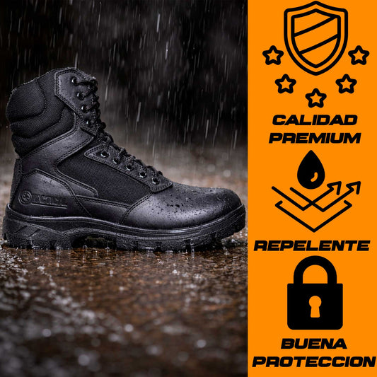 Botas OC TACTICAL 4274 botas tácticas con cierre lateral ideales para uso operativo, repelentes y de calidad premium.