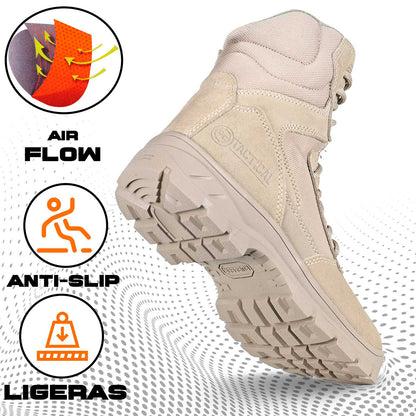 Botas OC TACTICAL 4274 botas tácticas con ventilación y frescura prolongada.