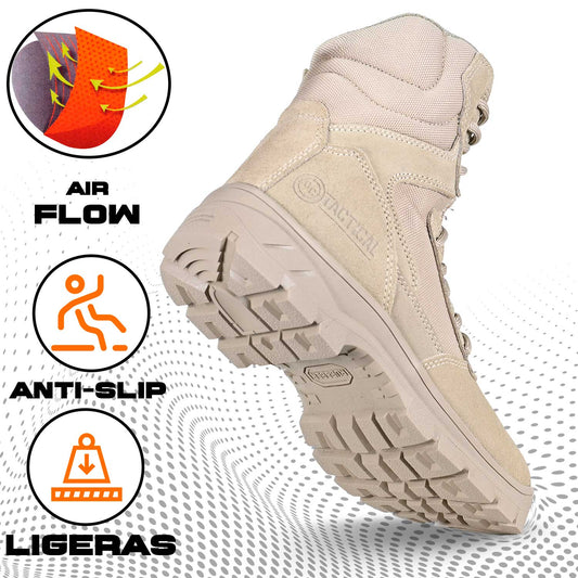 Botas OC TACTICAL 4274 botas tácticas con ventilación y frescura prolongada.
