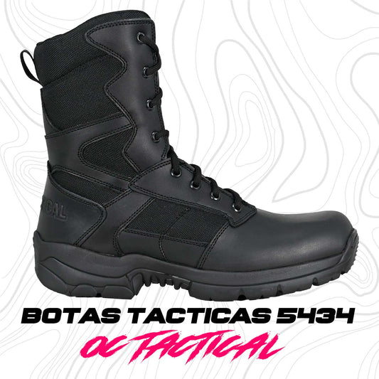 Botas OC TACTICAL 5534 botas tácticas para hombre resistentes y cómodas para uso rudo diario.