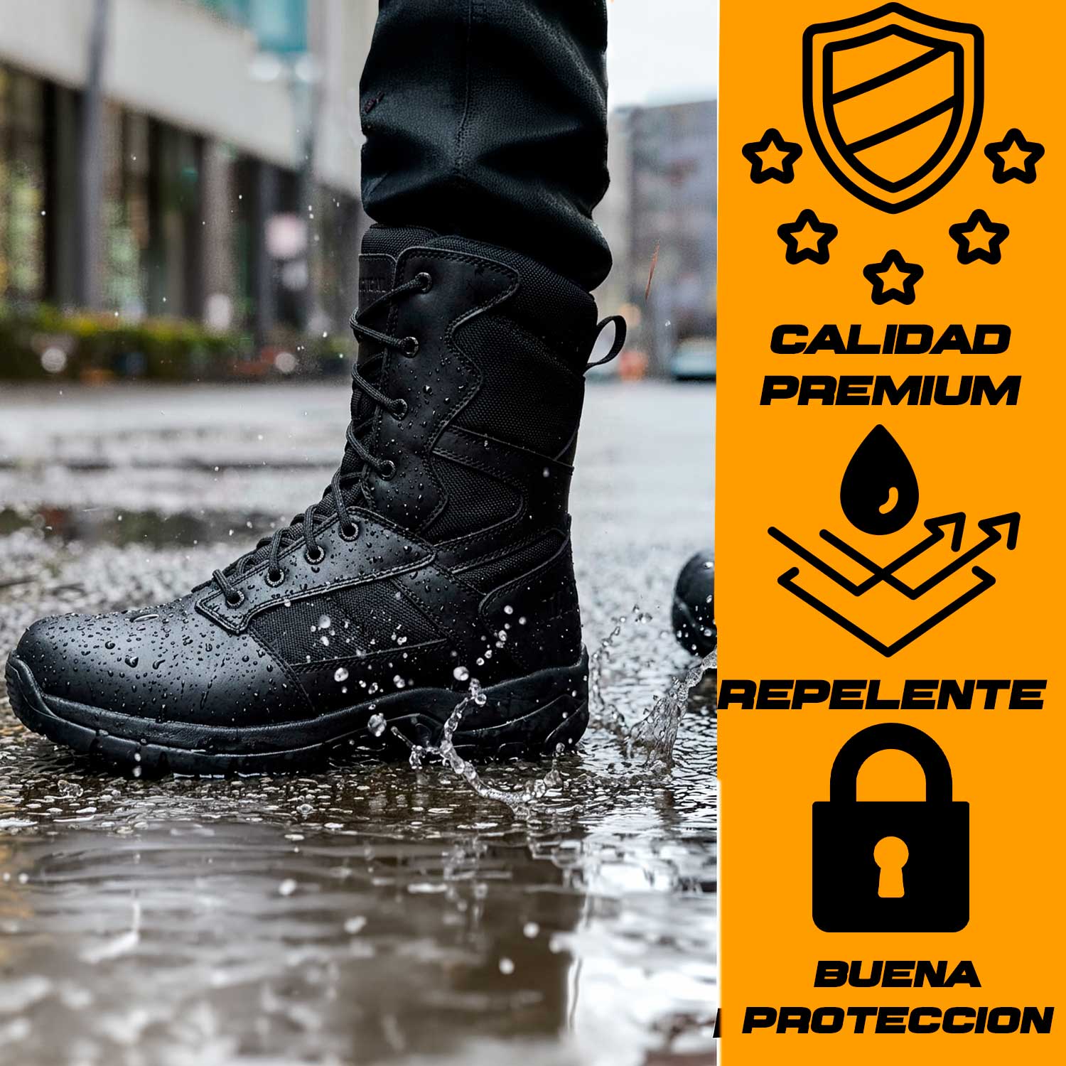 Botas OC TACTICAL 5534 botas tácticas de alta calidad repelentes