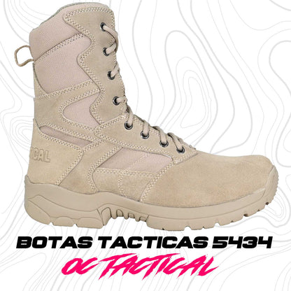 Botas OC TACTICAL 5534 botas tácticas para hombre resistentes y cómodas para uso rudo diario.
