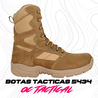 Botas OC TACTICAL 5534 botas tácticas para hombre resistentes y cómodas para uso rudo diario.
