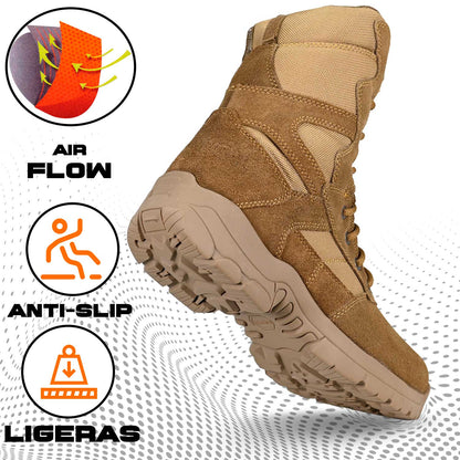 Botas OC TACTICAL 5534 botas tácticas con ventilación y frescura prolongada.
