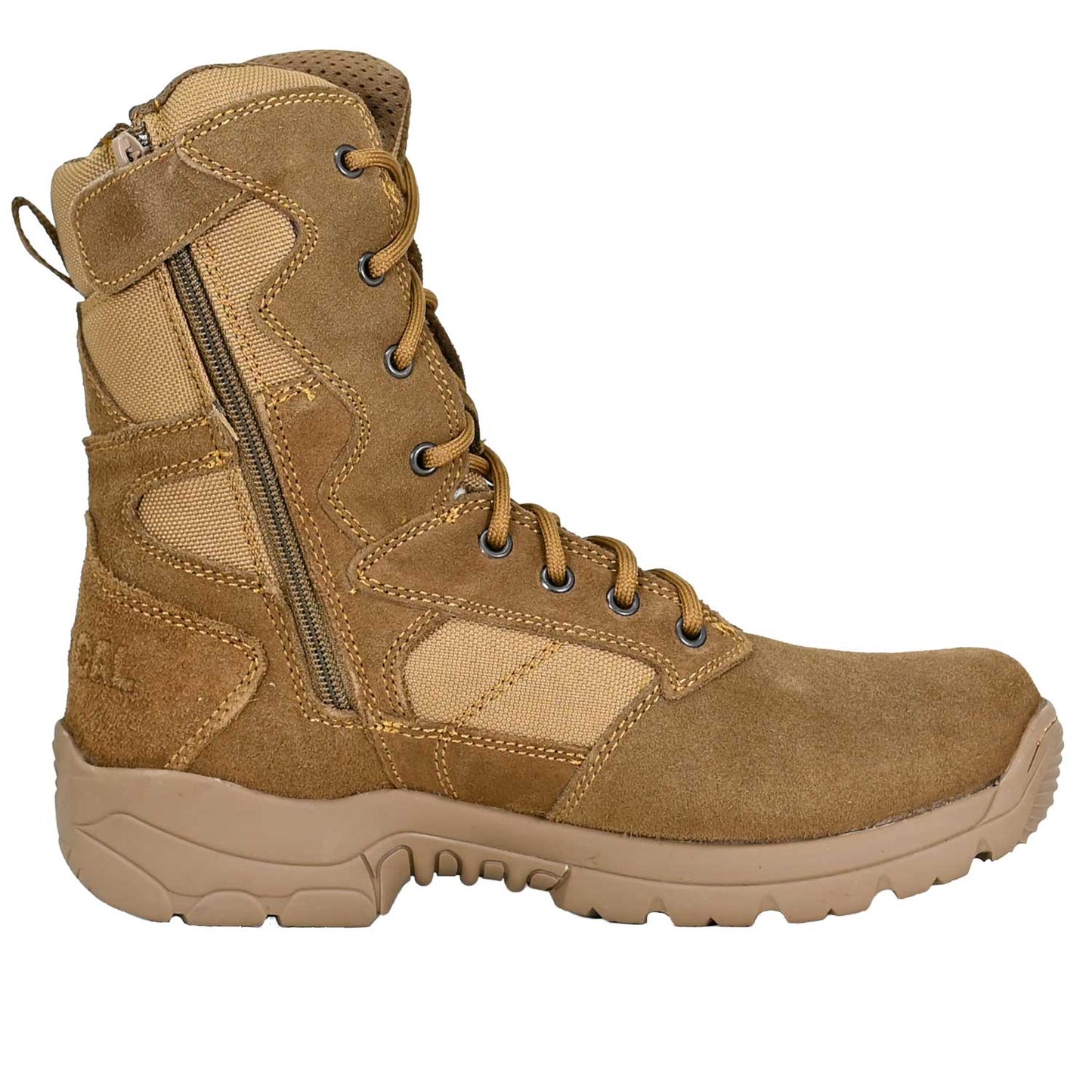 Botas OC TACTICAL 5534 botas de seguridad táctica con cierre lateral de fácil acceso y ajuste seguro.