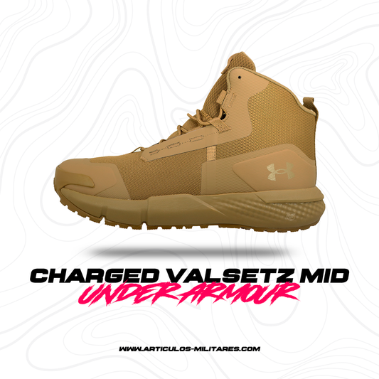 Botas Under Armour Charged Valzetz Mid Coyote