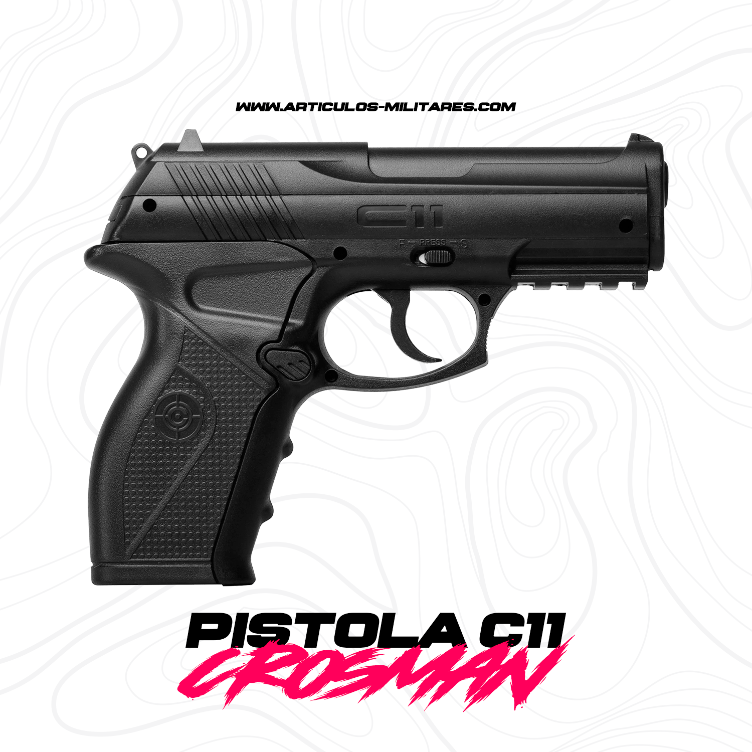 Pistola C11 de Co2 CROSMAN