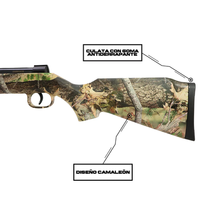 Rifle De Tiro Deportivo Aztk Camaleón 5,5mm AZTK