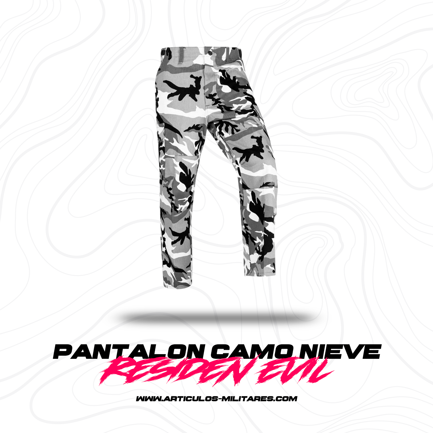 Pantalon Camuflajeado Hombre