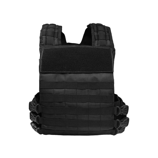 Chaleco Tactico Militar Porta Placa Ajustable con Sistema Molle