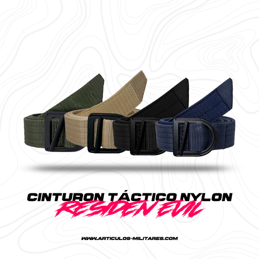 Cinturón Táctico Militar Nylon Resistente