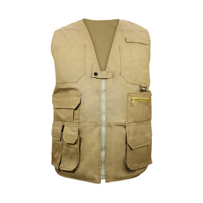 Chaleco Fotografo Safari De Tela Tactico